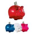 Promotional Translucent Piggy Coin Bank